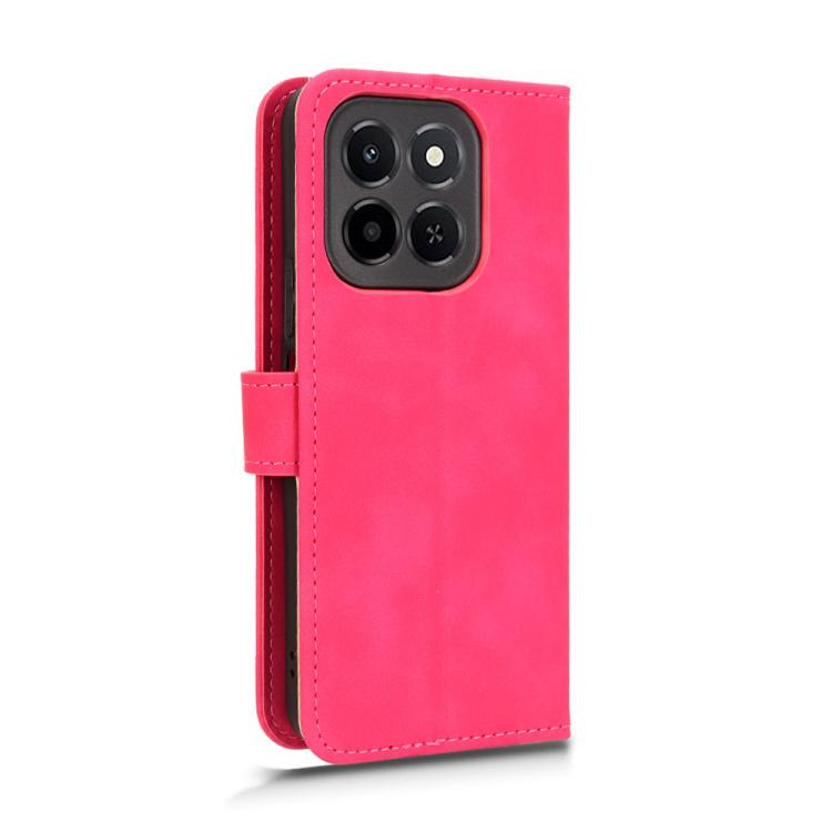 For Honor X6c 4G Skin Feel Magnetic Flip Leather Phone Case