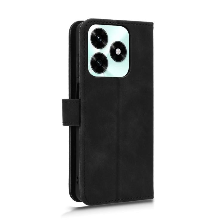 For Honor X5c Plus Skin Feel Magnetic Flip Leather Phone Case