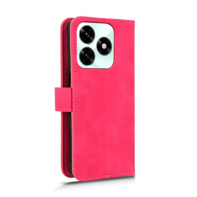 For Honor X5c Plus Skin Feel Magnetic Flip Leather Phone Case