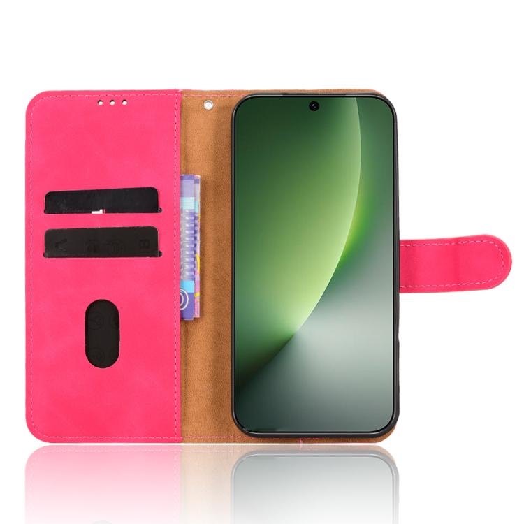 For Honor Magic8 Skin Feel Magnetic Flip Leather Phone Case