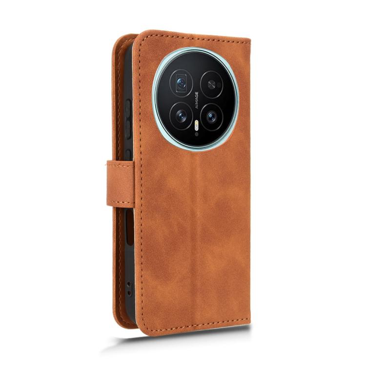 For Honor Magic8 Skin Feel Magnetic Flip Leather Phone Case