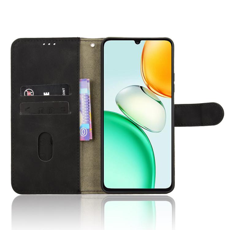For Honor Play10 4G Skin Feel Magnetic Flip Leather Phone Case