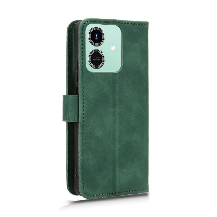 For Honor Play10 4G Skin Feel Magnetic Flip Leather Phone Case