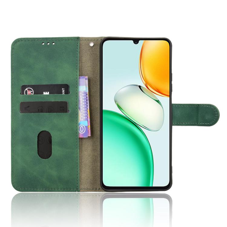 For Honor Play10 4G Skin Feel Magnetic Flip Leather Phone Case