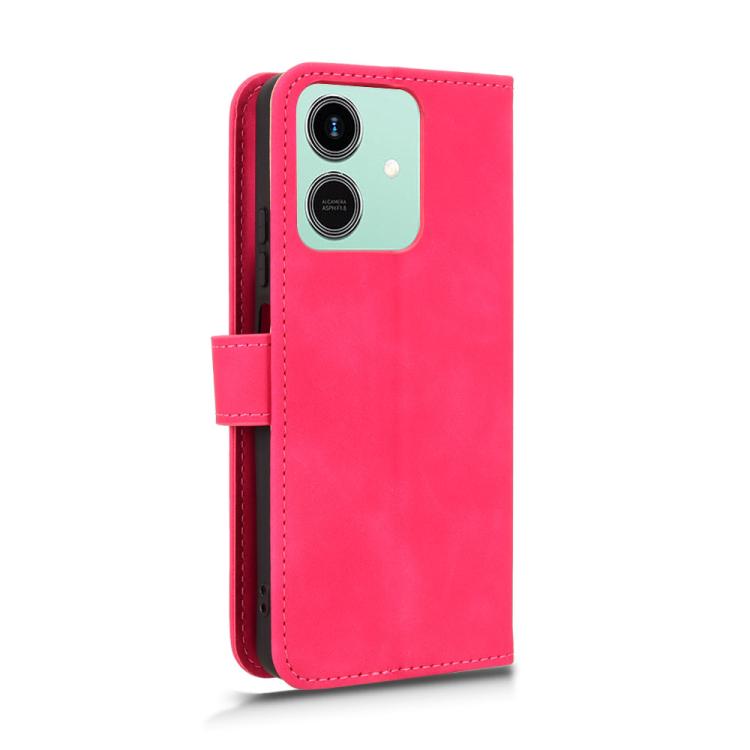 For Honor Play10 4G Skin Feel Magnetic Flip Leather Phone Case