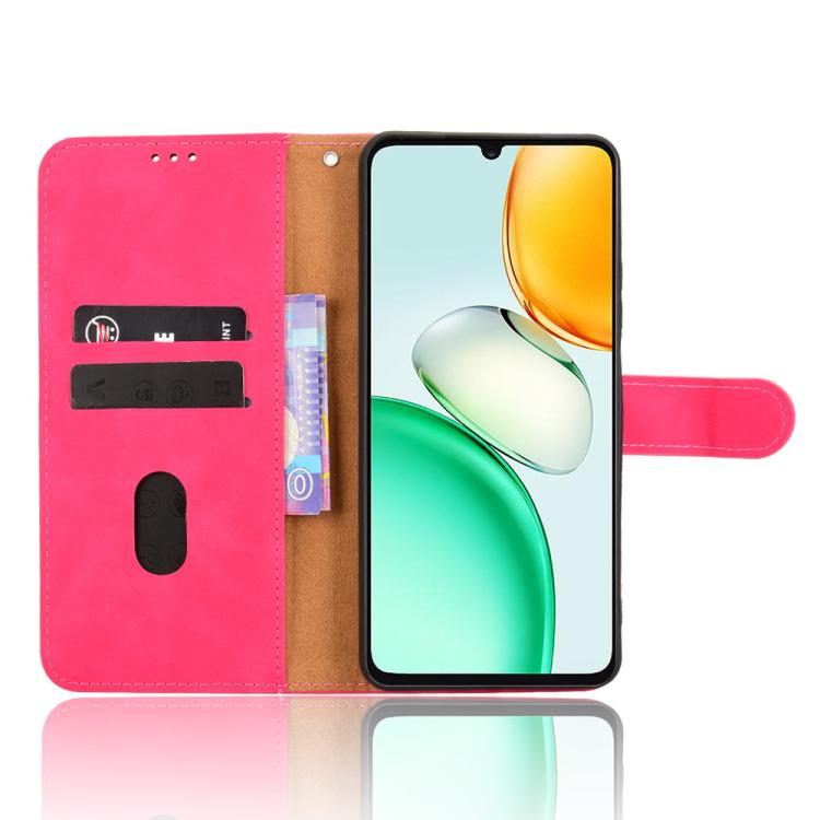 For Honor Play10 4G Skin Feel Magnetic Flip Leather Phone Case