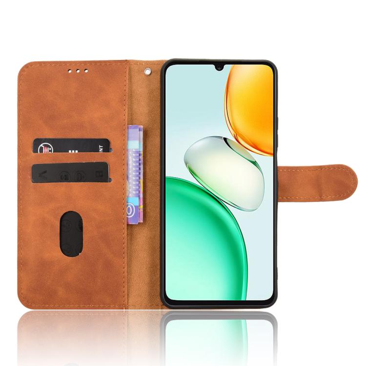 For Honor Play10 4G Skin Feel Magnetic Flip Leather Phone Case