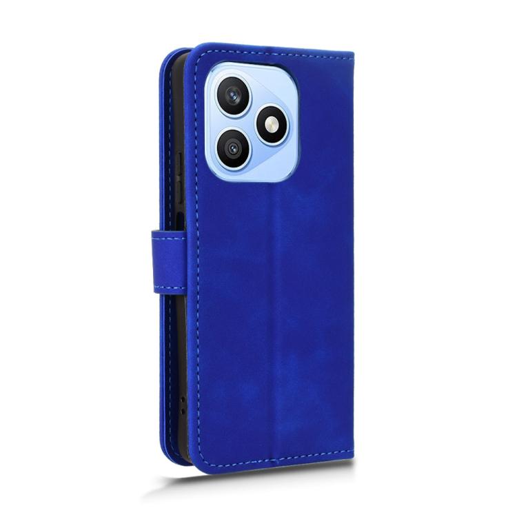 For Honor X8d 4G Skin Feel Magnetic Flip Leather Phone Case