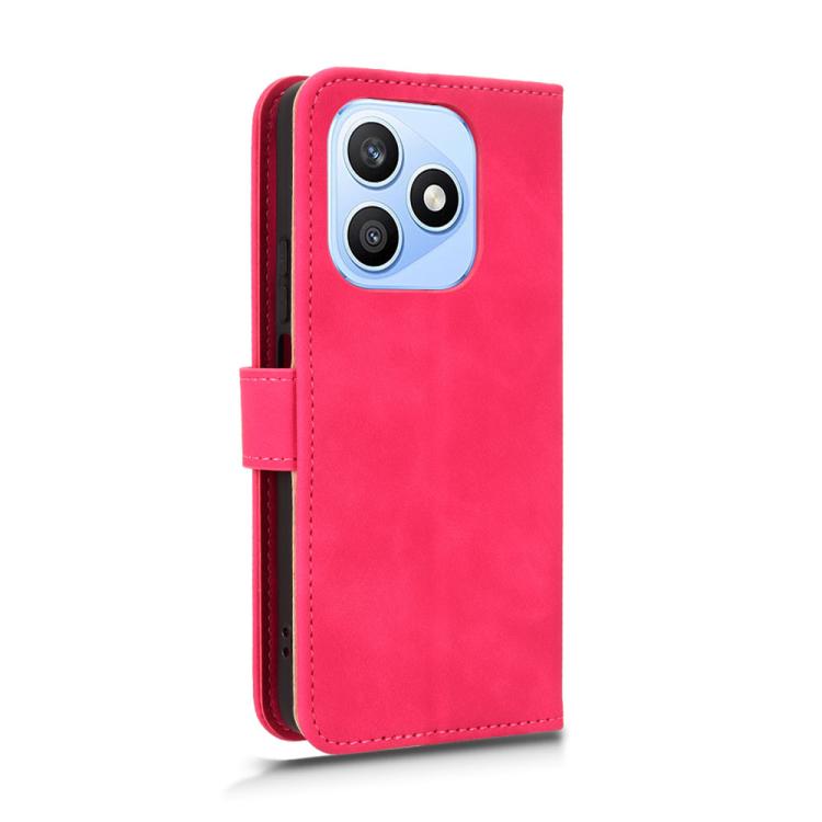 For Honor X8d 4G Skin Feel Magnetic Flip Leather Phone Case