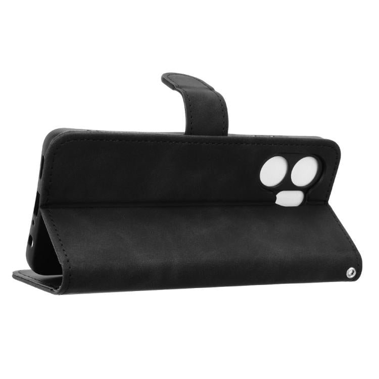 For Honor Play 60A 5G Skin Feel Magnetic Flip Leather Phone Case