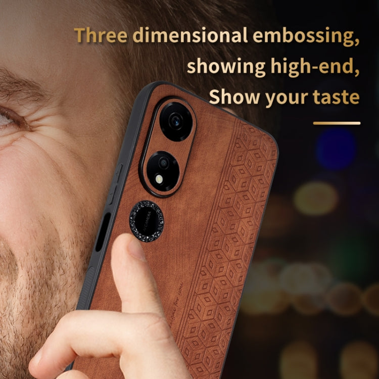 For Honor Play 40 AZNS 3D Embossed Skin Feel Phone Case