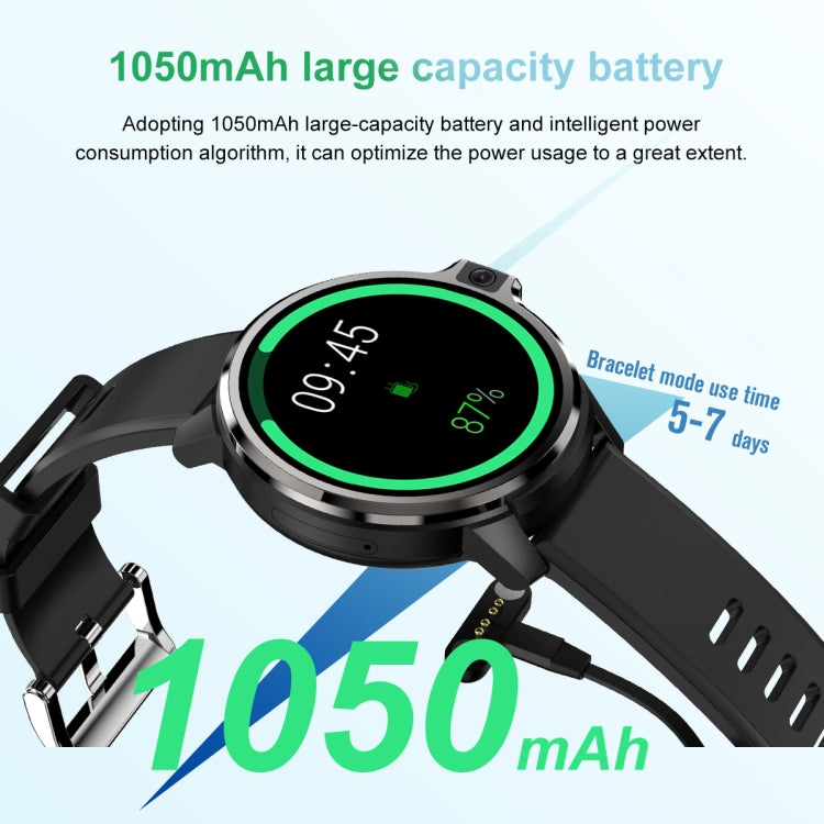 LEMFO LEMP 1.6 inch IPS Round Screen 4G Smart Watch Android 9.1, Specification: