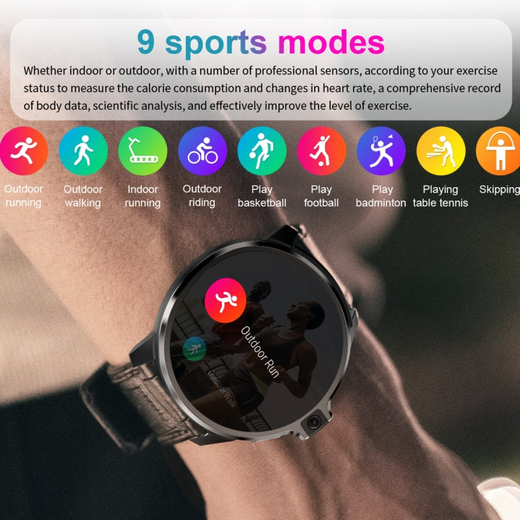 LEMFO LEMP 1.6 inch IPS Round Screen 4G Smart Watch Android 9.1, Specification: