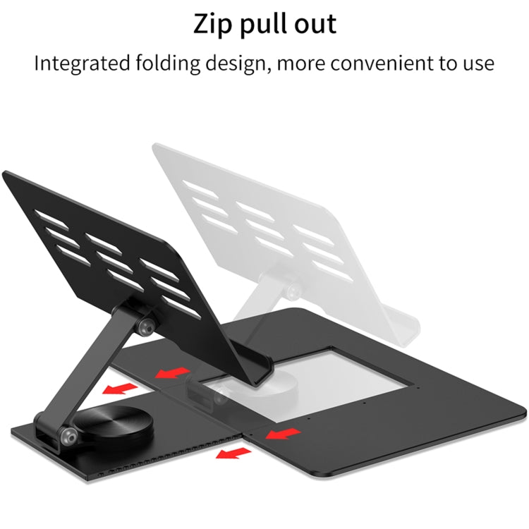 For Google Pixel Fold GKK Folding Bluetooth Keyboard Holder with Pen + Holder + Keyboard + Mouse
