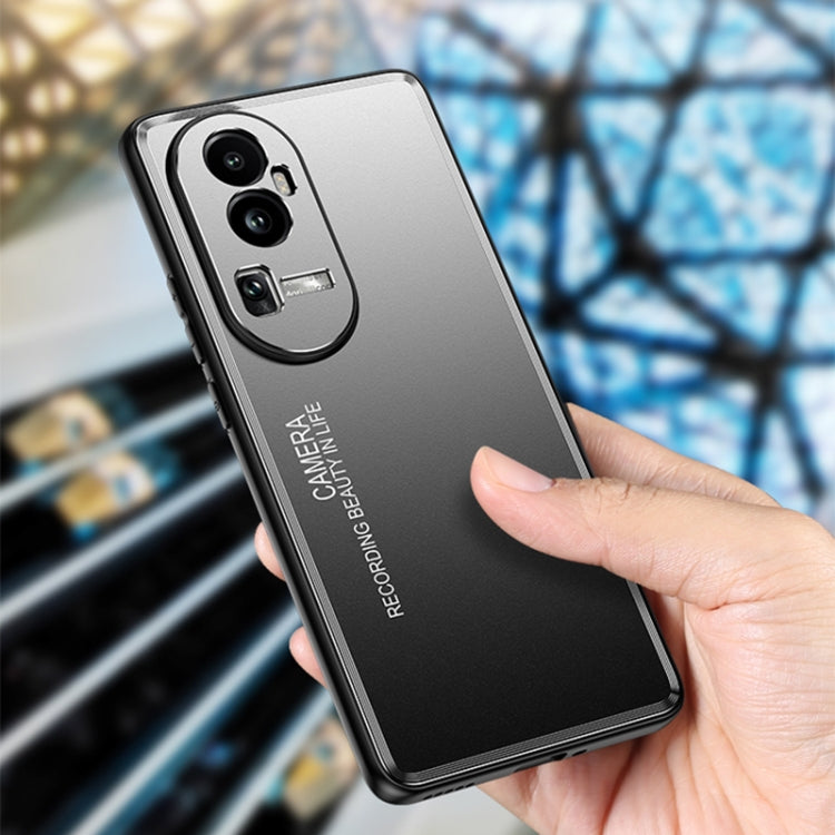 For OPPO Find X8 Frosted Metal Phone Case