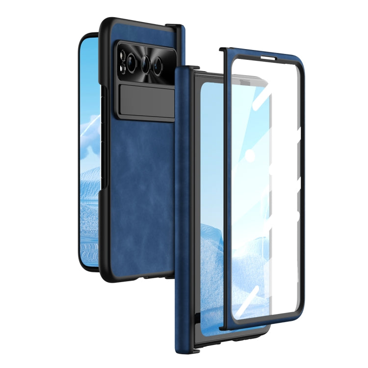 For Google Pixel Fold Napa Texture All-inclusive Phone Case
