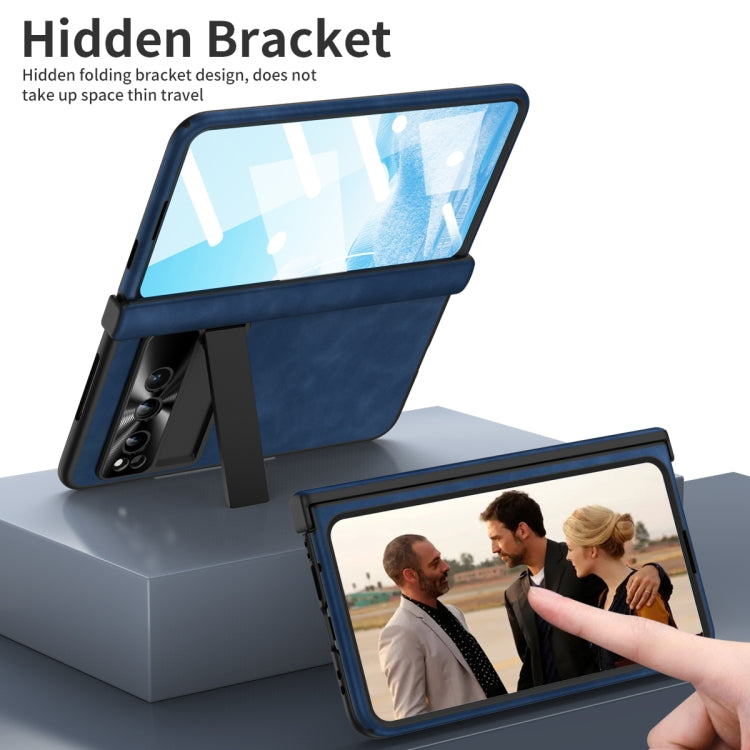 For Google Pixel Fold Napa Texture All-inclusive Phone Case