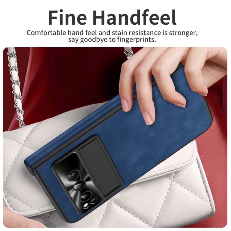 For Google Pixel Fold Napa Texture All-inclusive Phone Case