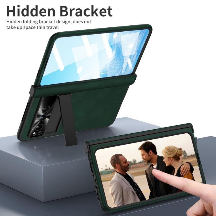 For Google Pixel Fold Napa Texture All-inclusive Phone Case