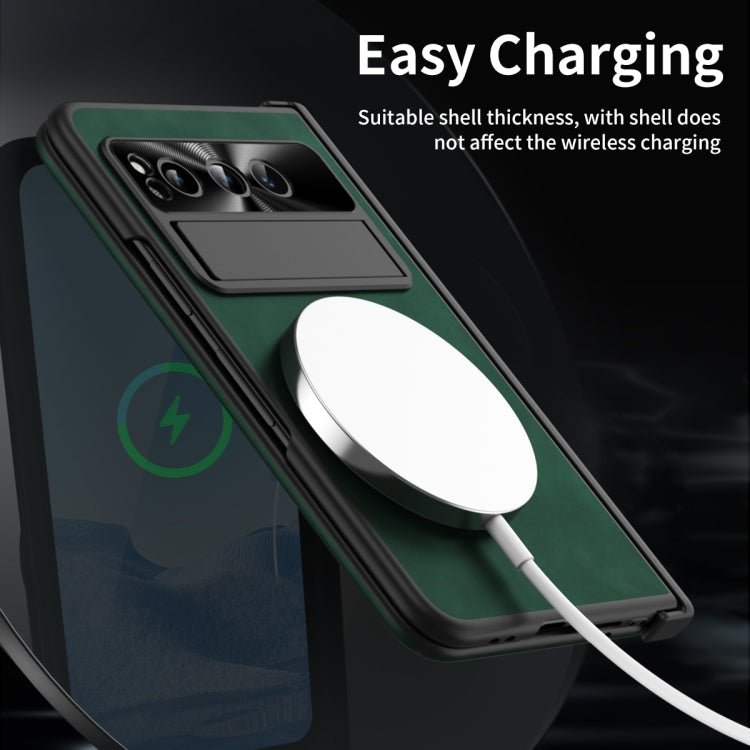 For Google Pixel Fold Napa Texture All-inclusive Phone Case