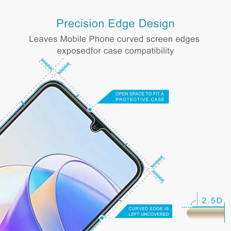 For Honor Play 40 10pcs 0.26mm 9H 2.5D Tempered Glass Film
