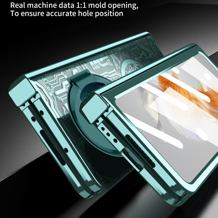 For Huawei Mate X3 Mechanical Legend Integrated Electroplating All-inclusive Phone Case