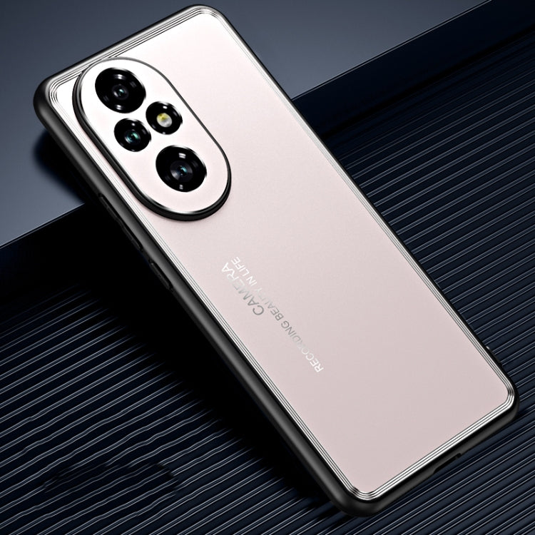 For Honor 200 Pro Frosted Metal Phone Case
