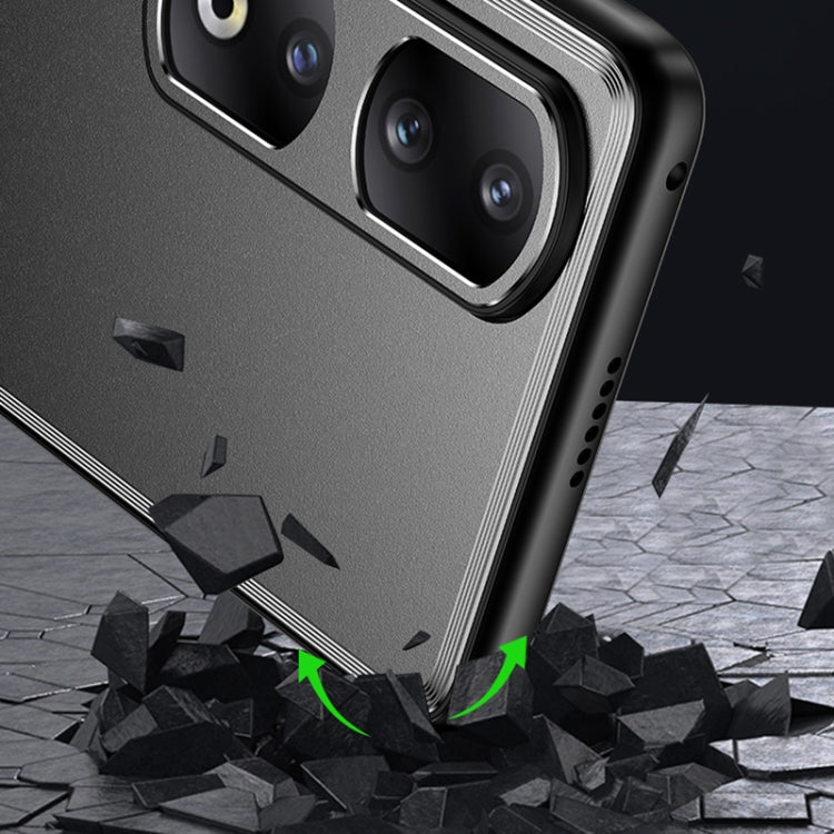 For Honor 200 Frosted Metal Phone Case