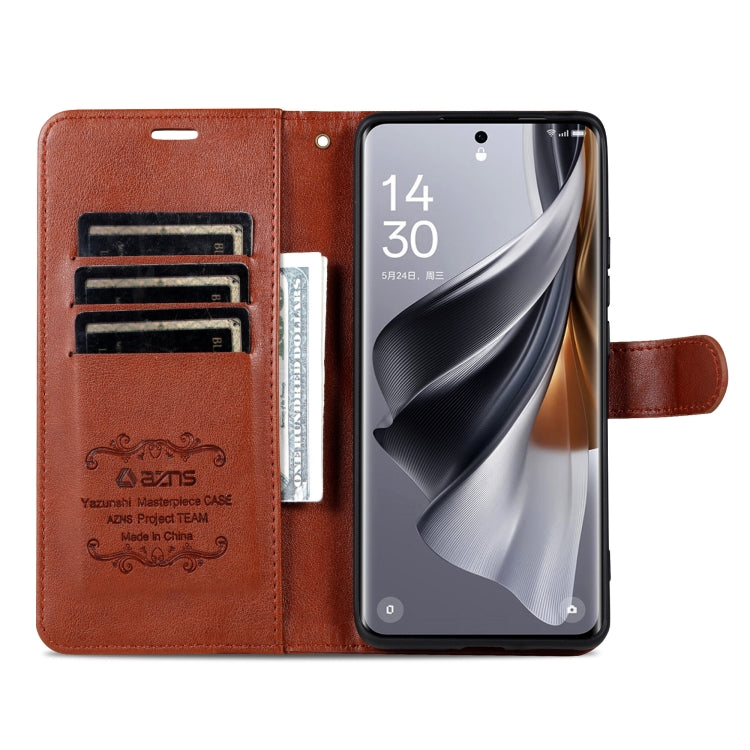 For Honor 200 AZNS Sheepskin Texture Flip Leather Phone Case