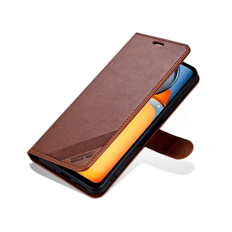 For Honor Play 60 Plus AZNS Sheepskin Texture Flip Leather Phone Case