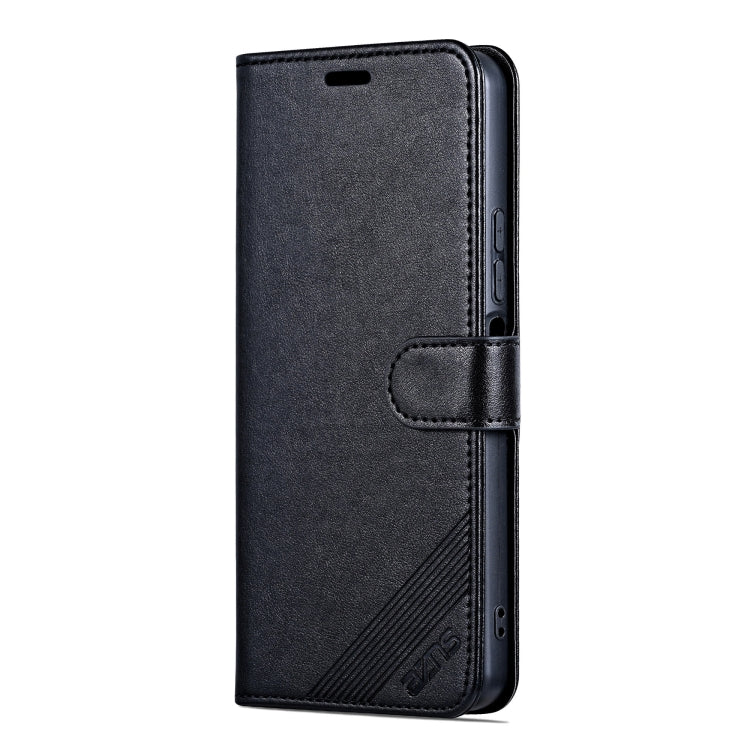 For Honor X60 AZNS Sheepskin Texture Flip Leather Phone Case