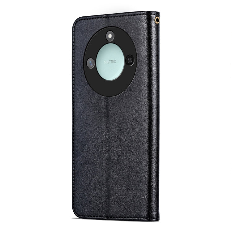 For Honor X60 AZNS Sheepskin Texture Flip Leather Phone Case