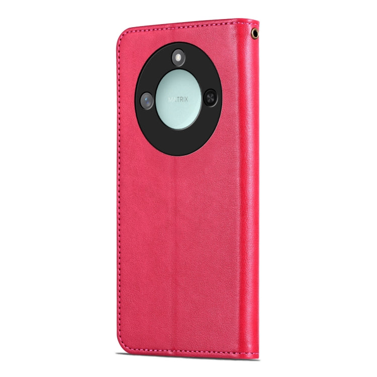 For Honor X60 AZNS Sheepskin Texture Flip Leather Phone Case