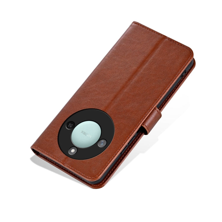 For Honor X60 AZNS Sheepskin Texture Flip Leather Phone Case