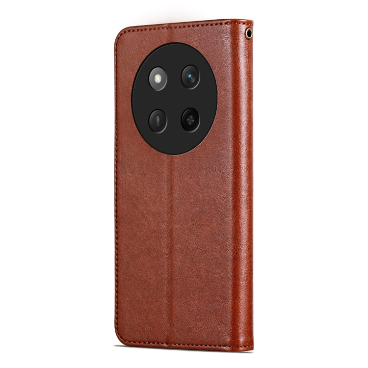 For Honor X60 Pro AZNS Sheepskin Texture Flip Leather Phone Case
