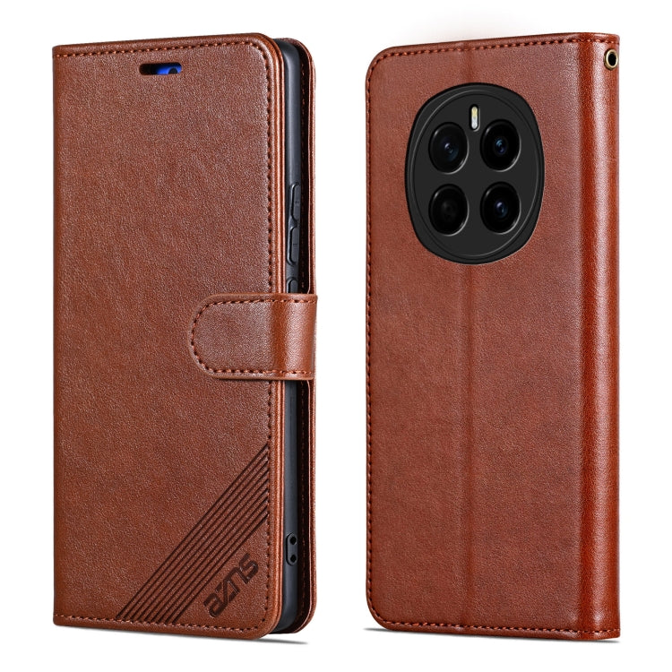 For Honor Magic7 AZNS Sheepskin Texture Flip Leather Phone Case