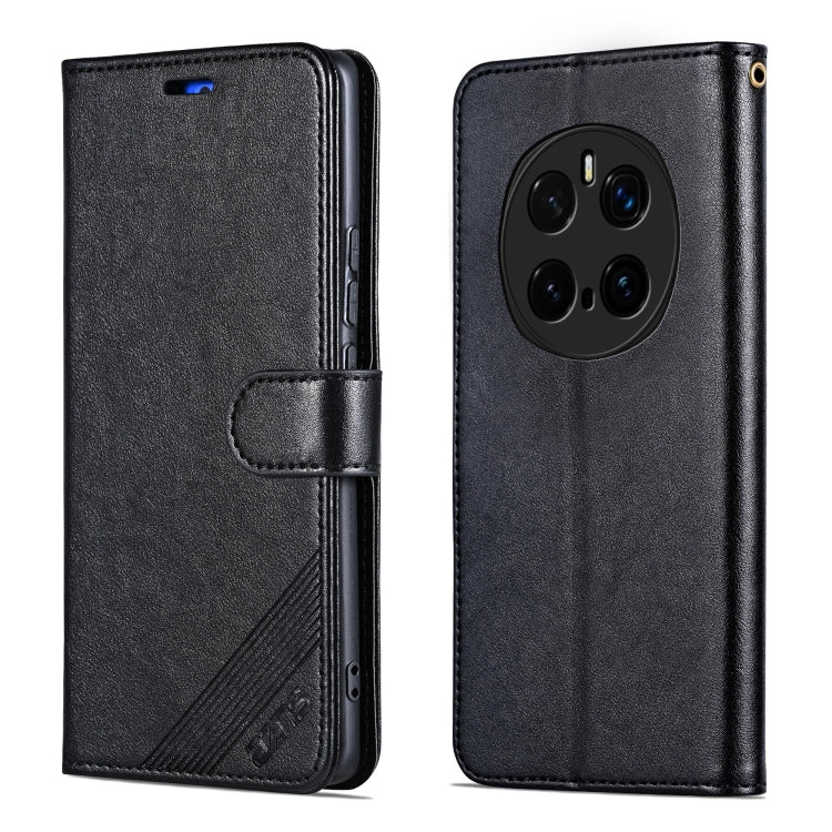 For Honor Magic7 Pro AZNS Sheepskin Texture Flip Leather Phone Case