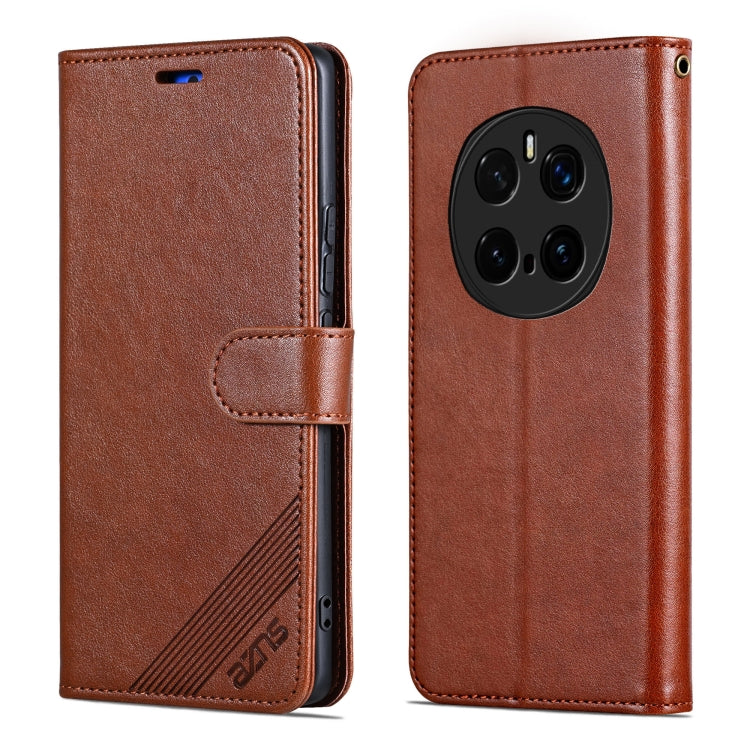 For Honor Magic7 Pro AZNS Sheepskin Texture Flip Leather Phone Case