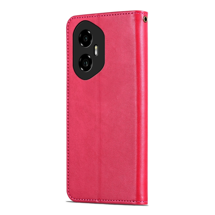 For Honor 300 AZNS Sheepskin Texture Flip Leather Phone Case