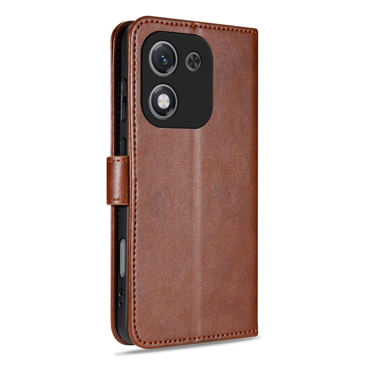 For Honor X70i AZNS Sheepskin Texture Flip Leather Phone Case