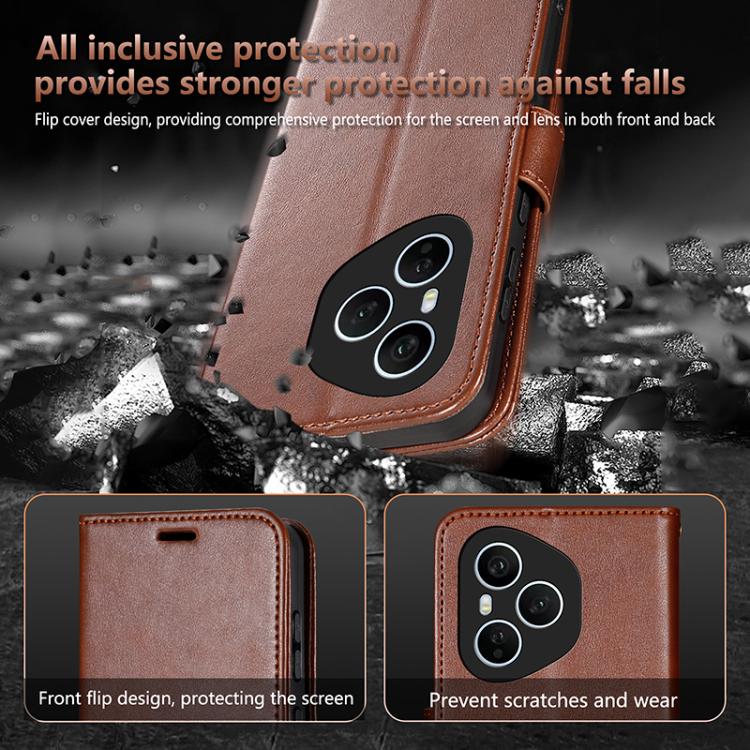 For Honor 400 Pro Global 160.8mm AZNS Sheepskin Texture Flip Leather Phone Case