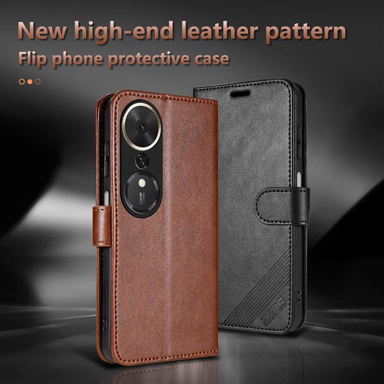 For Honor Play 70 Plus AZNS Sheepskin Texture Flip Leather Phone Case