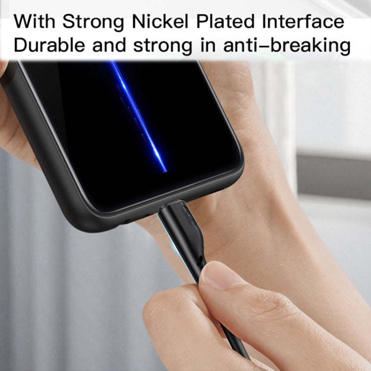 YESIDO CA105 1.2m 2.4A USB to Micro USB Charging Data Cable with Hook