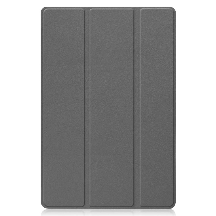 For Honor Pad V8 3-Fold Custer Texture Leather Tablet Case