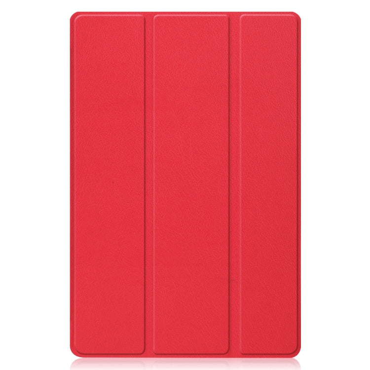 For Honor Pad V8 3-Fold Custer Texture Leather Tablet Case