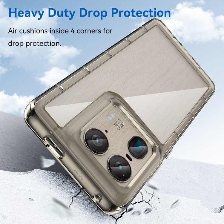 For Motorola Edge 50 Ultra Global Colorful Series Acrylic Hybrid TPU Phone Case
