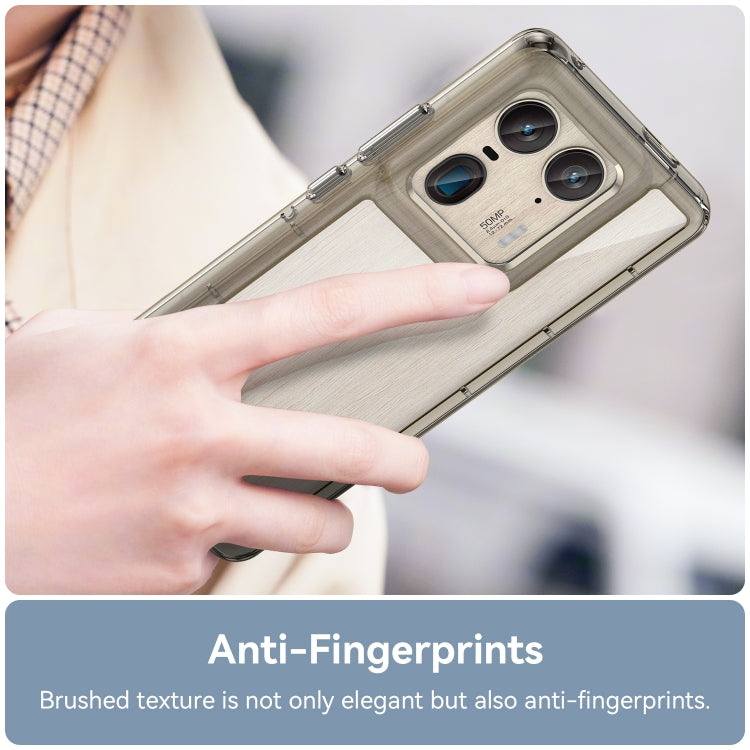 For Motorola Edge 50 Ultra Global Colorful Series Acrylic Hybrid TPU Phone Case