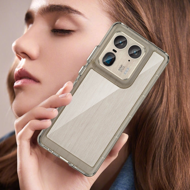 For Motorola Edge 50 Ultra Global Colorful Series Acrylic Hybrid TPU Phone Case