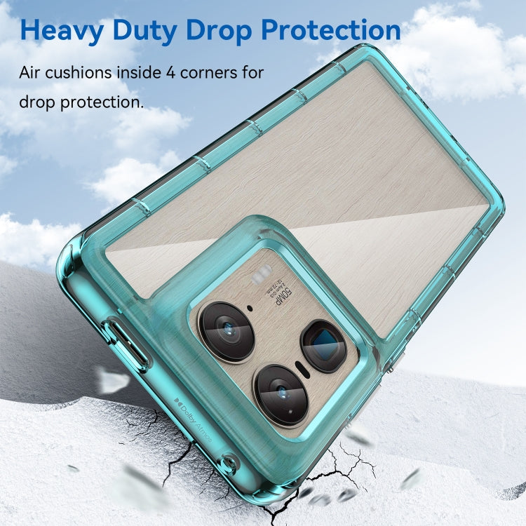 For Motorola Edge 50 Ultra Global Colorful Series Acrylic Hybrid TPU Phone Case