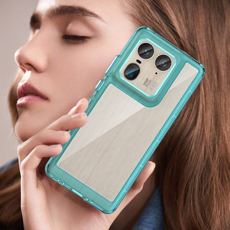 For Motorola Edge 50 Ultra Global Colorful Series Acrylic Hybrid TPU Phone Case